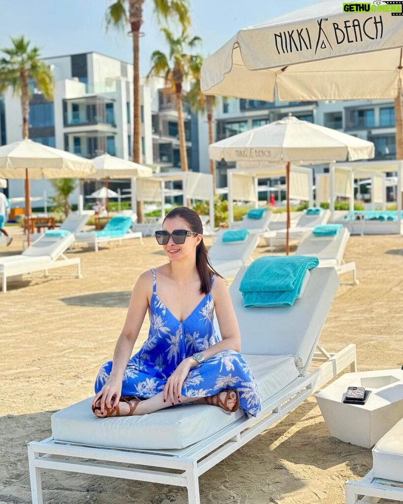 Sunshine Cruz Instagram - “It feels good to be lost in the right direction” 🌞 📷 : @glendytcruz Nikki Beach Resort & Spa Dubai