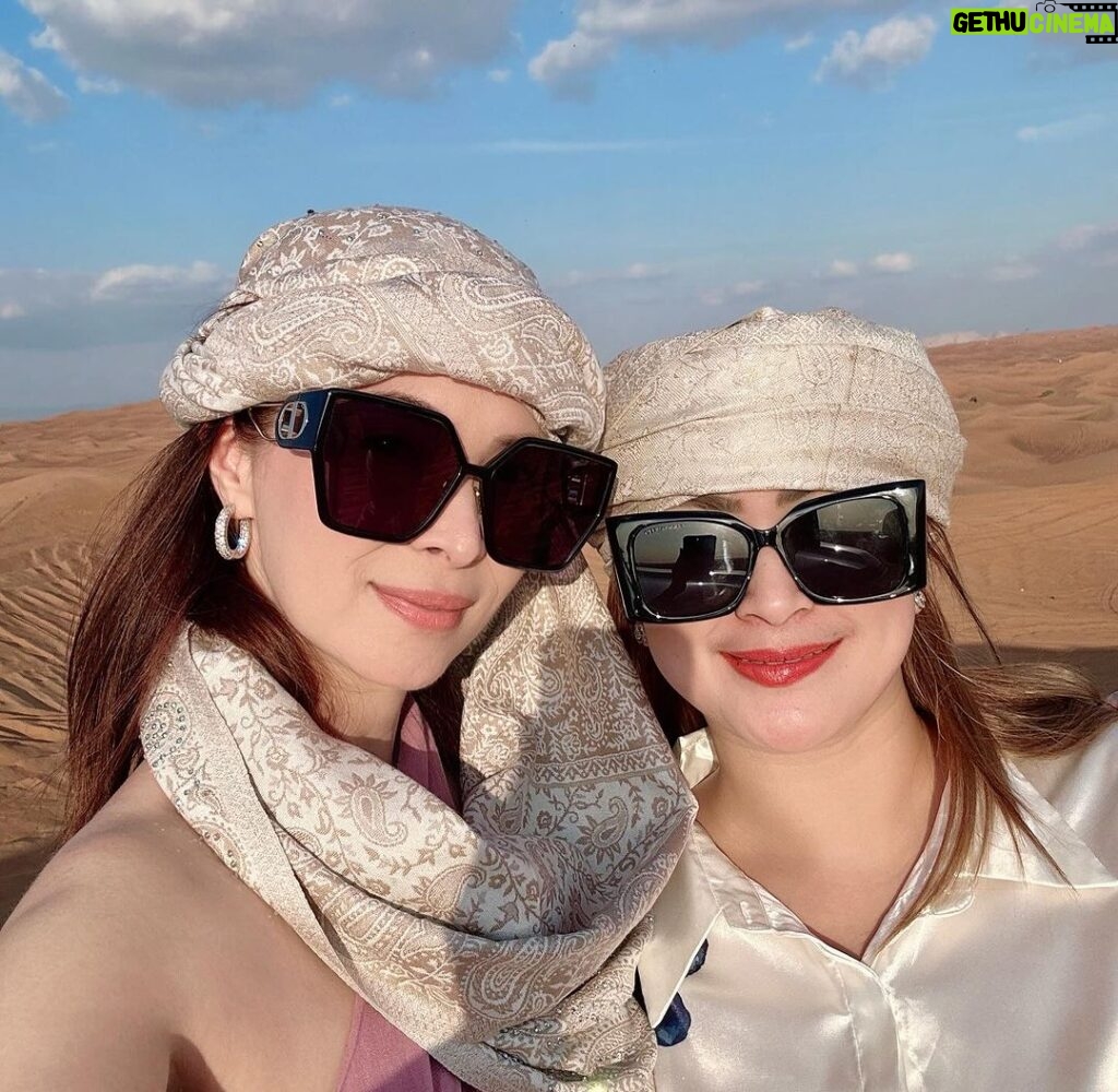 Sunshine Cruz Instagram - #cousins #shinejansmolyglendy2023 #queenbees2023 Desert Safari Dubai