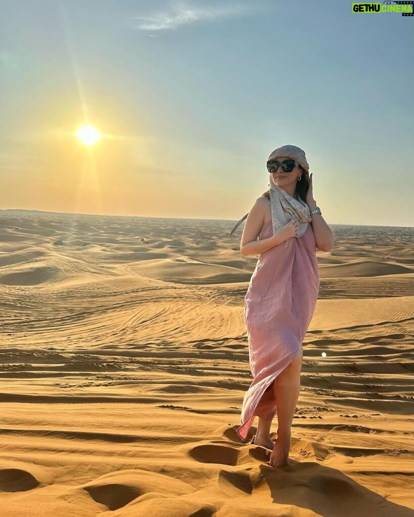 Sunshine Cruz Instagram - Savor the moment 🩵 Desert Safari Dubai