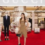 Supassra Thanachat Instagram - Gucci is pleased to unveil the Gucci Gift collection to inspire the art of gifting. Located at G floor in Central Embassy, the Gucci Gift pop-up showcases a wardrobe of refined textures, vibrant hues, sleek silhouettes and sparkly details. The House’s signature bag collection is featured in a wide range of color variations and materials, each defined by metallic elements and crystal embellishments.   Discover the Gucci Gift pop-up from Now until 16 Jan 2024. 🎪🪅 #Gucci #GucciGift @gucci