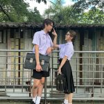 Supassra Thanachat Instagram - 💖👦🏻👧🏻Have you seen Episode 7? 😝 @dew_jsu #BTS #FacelessloveEp7 #Facelesslove #PrimeTH #GMMTV *Ps. The second picture is not my phone!😂*