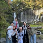 Supassra Thanachat Instagram - 💖🌈😜🫶🏻💦 #แก็งมั่วบ้านงาน ✨ Shiraito Falls Karuizawa 白系之瀧