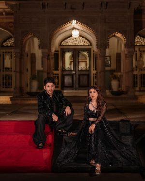Surbhi Chandna Instagram - Sufiyana Shaam 
Sufiyana Andaaz

Mehfil- e- Qawali was that one evening i and Karan were most looking forward to and it was nothing less than surreal with us exchanging rings and dancing our hearts out 

Photographer @jodiclickers.co 

Surbhi & Karan wearing @sawangandhiofficial 
Jewels : @popley.eternal
On the Feet : @pabishfootwears 
Stylist: @stylebysaachivj
Styling Team: @styledbynikinagda @sanzimehta777
Styling intern: @muskaanparakh
Glam @makeupbypratiba & team 

That Pillar Always 🤎 @pranavi_chandna
Event planners @intimateaffairsbyrt 

#sukar #estd2010