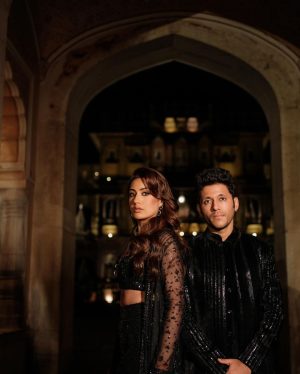 Surbhi Chandna Instagram - Sufiyana Shaam 
Sufiyana Andaaz

Mehfil- e- Qawali was that one evening i and Karan were most looking forward to and it was nothing less than surreal with us exchanging rings and dancing our hearts out 

Photographer @jodiclickers.co 

Surbhi & Karan wearing @sawangandhiofficial 
Jewels : @popley.eternal
On the Feet : @pabishfootwears 
Stylist: @stylebysaachivj
Styling Team: @styledbynikinagda @sanzimehta777
Styling intern: @muskaanparakh
Glam @makeupbypratiba & team 

That Pillar Always 🤎 @pranavi_chandna
Event planners @intimateaffairsbyrt 

#sukar #estd2010