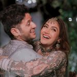Surbhi Chandna Instagram - Of all the walks we have taken, ~ This One ~ I will cherish the most. His lyrics, my voice, This lovely music is the product of our love story. His faith in me gave me the confidence to sing, as I approached him carrying lifelong memories. Providing Voice to explain Karan’s emotions : @namanpareek1_11 Filmers @jodiclickers.co Surbhis Styling & Designers Column Outfit @bindaniofficial Jewels @gehnajewellers1 Maang tika @azotiique Styling consultant &PR @pranavi_chandna Glam @makeupbypratiba & team Karans Styling and Designer Column Outfit @bindaniofficial Styling consultant &PR @pranavi_chandna Wedding Planners @intimateaffairsbyrt Florals @fragranceflowerz #sukar #estd2010