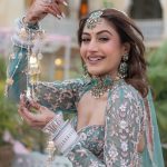 Surbhi Chandna Instagram - Quiet Moments, Loud Thoughts The Only Moment When We Left Each Others Side.. To Look Like The Perfect Groom & The Perfect Bride.. Photography @jodiclickers.co These Kaleeras will always have a special place in my heart @bowsandblingsaayushiak Prettiness On the Feet @5_elementsbyradhikagupta Styling consultant &PR @pranavi_chandna Glam @makeupbypratiba & team Wedding Planners @intimateaffairsbyrt Florals @fragranceflowerz #sukar #estd2010