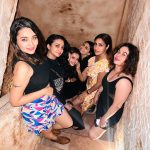 Surbhi Chandna Instagram - The A gang made sure i have a blast just before i am no longer a Bachelor 😂 and i can’t thank them enough cause koi special feel karana inse seekhe @shrenuparikhofficial @dearmansi @bhoomika1412 @mreenaldeshraj @bharati_k @kunaljaisingh Two days of Madness begins and reliving my bachelorette here Outfit @ahiclothing PR @sonyashaikh Shoes @pclovesdrama Managed by @pranavi_chandna
