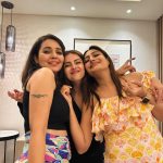 Surbhi Chandna Instagram - The A gang made sure i have a blast just before i am no longer a Bachelor 😂 and i can’t thank them enough cause koi special feel karana inse seekhe @shrenuparikhofficial @dearmansi @bhoomika1412 @mreenaldeshraj @bharati_k @kunaljaisingh Two days of Madness begins and reliving my bachelorette here Outfit @ahiclothing PR @sonyashaikh Shoes @pclovesdrama Managed by @pranavi_chandna