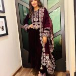 Surbhi Chandna Instagram - For Rakshak - Indias Braves Chapter 2 Promotions Wearing @inej.in @ascendcommunication Jewels @vasundharajewelry Managed and Styled by @pranavi_chandna Makeup @makeupbyashokchandra Hair @hairbyzeba Show Dekha ke Nahi ??