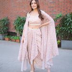 Surbhi Chandna Instagram - Today for Our sweetest Nehalaxmis Haldi & Chooda Ceremony 🌹 Outfit - @nidhikashekharofficial @vblitzcommunications Jewellery - @vasundharajewelry @ascendcommunication Pictures by @kapiltejwaniofficial @yourfstop Styled & Managed by @pranavi_chandna