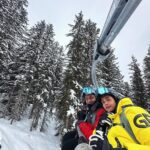 Surveen Chawla Instagram - On the slope with my dope @akshaythakker 🤍⛷️#courchevel #courchevel1850 Courchevel 1850 France