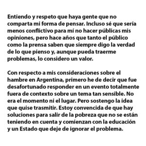 Susana Giménez Instagram - Pensé mucho si escribir estas líneas, pero ahora estoy contenta de haberlo hecho.