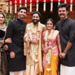 Swasika Instagram - Welcome to the Clan @padmasoorya "Katha iniyanu aarambhikan pokunathu 😛" God bless you both 🤗 . @gops_gopikaanil @swasikavj @premjacob06 . #love #peace #happiness
