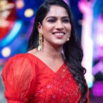 Swasika Instagram - What is it in a valentines day without some red ? Mua : @abilashchickumakeupartist Stylist : @amal_gop Wearing : @prakrithi_by_ramya Ornaments : @lauradesigns.in #swasikavj #swasikavijay #red #redlove