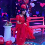 Swasika Instagram - What is it in a valentines day without some red ? Mua : @abilashchickumakeupartist Stylist : @amal_gop Wearing : @prakrithi_by_ramya Ornaments : @lauradesigns.in #swasikavj #swasikavijay #red #redlove
