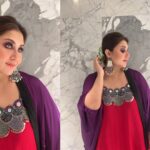 Swastika Mukherjee Instagram - Where is the सलोना सजन ? यहाँ सिर्फ़ मैं हूँ 🤣😘 Outfit: @nupurkanoi @nupurkanoiofficial Earrings: my favourite @janpathonline MUA: @prosenjit4867 Hairstyling: Yours Truly Hyderabad