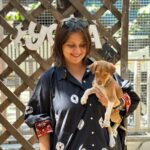 Swastika Mukherjee Instagram - Since we have matching EYE COLOUR 💚🩶 Kind soul who will adopt her GIVE HER MY NAME. Call her SWASTIKA 😘 🤗 To adopt contact @yodamumbai Their helpline nos. 🔺9819008110 🔺9891326963 🔺8899997704 🔺7710005310 YODA - Youth Organisation in Defence of Animals