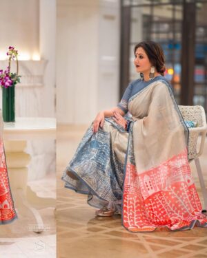 Swastika Mukherjee Instagram - খুব কম মানুষ অনলাইন এ আলাপ হওয়া পৃথিবী থেকে আমাদের জীবনের অন্দরমহলে চলে আসতে পারে। আর শুধু চলে আসা নয়,বেশ পাকাপোক্ত ভাবে থেকে যাওয়ার সম্পর্ক গড়ে তুলতে পারে। 
এমন দুই মানুষ হল ~ ইফ্ফাত আরা নোঝাত আর ইমতিয়াজ রাসেল 🌹🌹
ওদের কাজ প্রথম দেখেছিলাম instagram এ। দেখে আপ্লুত হয়ে মেসেজ করেছিলাম। সেই থেকে আলাপের শুরু। তারপর ওরা কলকাতায় এলে দেখা হল - গল্প হল, বাংলাদেশ যাওয়ার কথা হল। অন্য দেশেও আমার বন্ধুরা আছে, বন্ধুদের বাড়ি আছে সেখানে বেড়াতে যাব, ভেবেই মনটা খুশি হয়ে গেছিল। ওদের সঙ্গে যেদিন প্রথম দেখা হয়েছিল, মনে হয়েছিল ওরা আমার অনেক আপন, নিজের মানুষ। এইবার ঢাকা যাওয়া ঠিক হতে সবচেয়ে আগে ওদের জানিয়ে ছিলাম। 
পৌছে পরের দিন হুড়মুড় করে কাজ সেরেছি যাতে ঠিক সময়ে ওদের দোকানে যেতে পারি। তারপর অনেক ঘুরিয়েছে ওরা। আড্ডা মেরেছি 
, খাওয়া দাওয়া করেছি, চারুকলা গেছি, মাওয়াঘাট গেছি, সে সব ছবি পরে দেব। 
ঢাকায় সবচেয়ে গুরুত্বপূর্ণ দিন ছিল #বিজয়ারপরে screening এর দিন। 
ওরা কিছুটা আগেই পৌঁছে গেছিল হোটেলে। দেখি নোঝাত একটা শাড়ি আর ব্লাউজ বানিয়ে নিয়ে এসেছে, আমার জন্য specially, ইতস্তত বোধ করে কিছু বলছেনা। আমি কলকাতা থেকে শাড়ি নিয়ে গেছিলাম পরব বলে। কিন্তু ওদের টা না গায়ে দিয়ে কি থাকা যায় ? 
ভালবাসার দুই মানুষ ভালবেসে ডিজাইন করে আমার জন্য বস্ত্র বানিয়ে এনেছে এটা কত বড় পাওনা। তাই ওদেরটাই পরে সাজুগুজু্ করে National Museum এ গেলাম @dicff_filmfest 
কি যে খুশি হয়েছিলাম, বাংলাদেশে গিয়ে বাংলাদেশের গুণী মানুষের তৈরি করা কাপড় পরে। 
Thank you বলব না, তোমরা সবসময় আমার আপন হয়েই থাকবে এইটুকু বলতে পারি। 
একদম সময় ছিলনা, জানিনা কি করে @pranay_patra_01 has clicked such beautiful photographs in about 10 minutes. 
অনেক ট্যালেন্টেড্ মানুষ। সাক্ষাত হয়ে প্রাপ্তি হল আমার। 
Thank you @vermilion.getdressed for making me feel so happy and beautiful inside out. 
মানুষের ব্যবহারটুকুই রয়ে যায়। 
I love you both too ❤️❤️