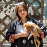 Swastika Mukherjee Instagram - Since we have matching EYE COLOUR 💚🩶 Kind soul who will adopt her GIVE HER MY NAME. Call her SWASTIKA 😘 🤗 To adopt contact @yodamumbai Their helpline nos. 🔺9819008110 🔺9891326963 🔺8899997704 🔺7710005310 YODA - Youth Organisation in Defence of Animals
