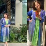 Swastika Mukherjee Instagram - A gentle reminder: Bindi goes with everything. 💚❤️ Outfit: @paromitabanerjee InterContinental Dhaka