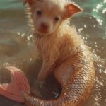 Swastika Mukherjee Instagram - If cuteness had faces… 🥹❤️ Posted @withregram • @sarashakeel MerDog 🧜‍♀️ x 🐶 . OFCOURSE I had to do a dog/puppy version of it ….. . . SaraShakeel x Ai