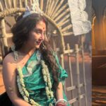 Swastika Mukherjee Instagram - BIJOYAR PORE running in THEATRES! Book your tickets and watch it if you haven’t already. Thank you @designsbymitanghosh for this gorgeous Banarasi 🌸 Styled by @rabhisek Mua : @prosenjit4867 Hair : @mallicknita.bigbi #bijoyarpore #cinema #films2024 Kolkata