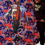 Swizz Beatz Instagram - The photo shoot for the portraits by @kehindewiley 🙏🏽 Go see GIANTS at the @brooklynmuseum now and tag us in the photos ⚡️⚡️⚡️⚡️⚡️ @thedeancollection blessings 🎉🎉🎉🎉🎉🎉🎉🎉🎉🎉🎉🎉🎉