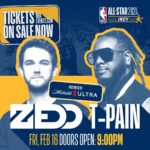 T-Pain Instagram - Catch me at the @nbaallstar game ⭐️ @michelobultra presents the #nbacrossover Courtside Concert with yours truly and @zedd ⚡️ Get your tickets now in my stories! Indianapolis, Indiana