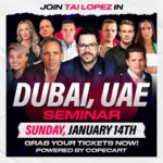 Tai Lopez Instagram - Tickets for Sunday close in 5 hours. To buy look on my profile.