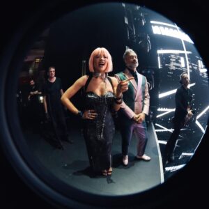 Taika Waititi Instagram - Couple of lewks from the weekend. Thanks for having us @mtvema, you guys are legends! I tagged the sheeit out of the people who covered my body so good. 🔥💖
📸 @tiziano.raw 
🕺 @jeanneyangstyle @chloekeiko 
👹 @jennierobertshair
💥 @teamid 
🍆 @taikawaititi 
🦅 @ritaora