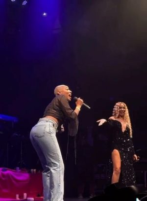 Tamar Braxton Instagram - Let me tell y’all something! It’s nothing but FUN and LOVE at the @loveandwar10yr tour . We cut up EVERY night, and can’t wait to continue having a blast with y’all. See you soon LA! 👯‍♀️👯‍♀️…. I had lied. I’m not calling nobody else up cause y’all said our fun game we have been playing for 10yrs was rude 🤷🏽‍♀️🫠🤦🏽‍♀️