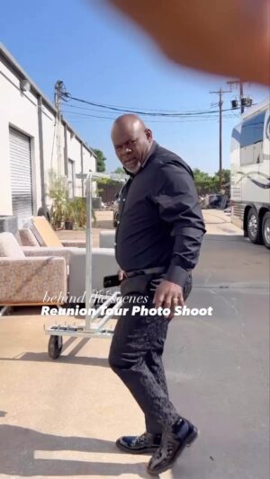 Tamela Mann Instagram - BTS @reuniontourofficial promo shoot 📸

#reuniontour
