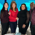 Tamela Mann Instagram - Getting to hang out with @jonilamb is always a good time! @daystar 🥰 #davidmann #tamelamann