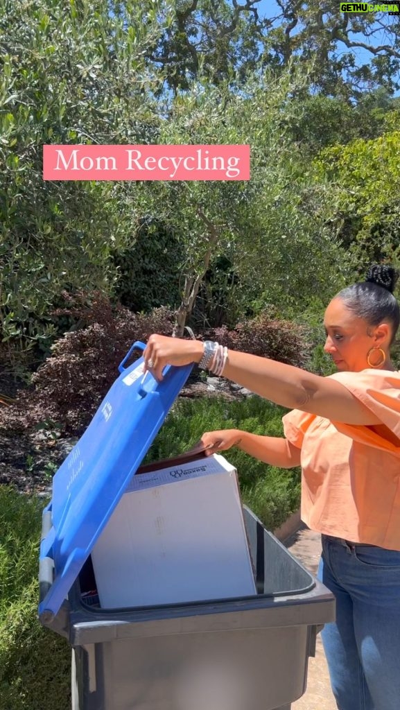 Tamera Mowry-Housley Instagram - Hubby’s pet peeve! But I feel like I’m not the only one who does this 🤣🤣🤣 But Hey! At least I AM RECYCLING! 🤷🏽‍♀️ 🌎