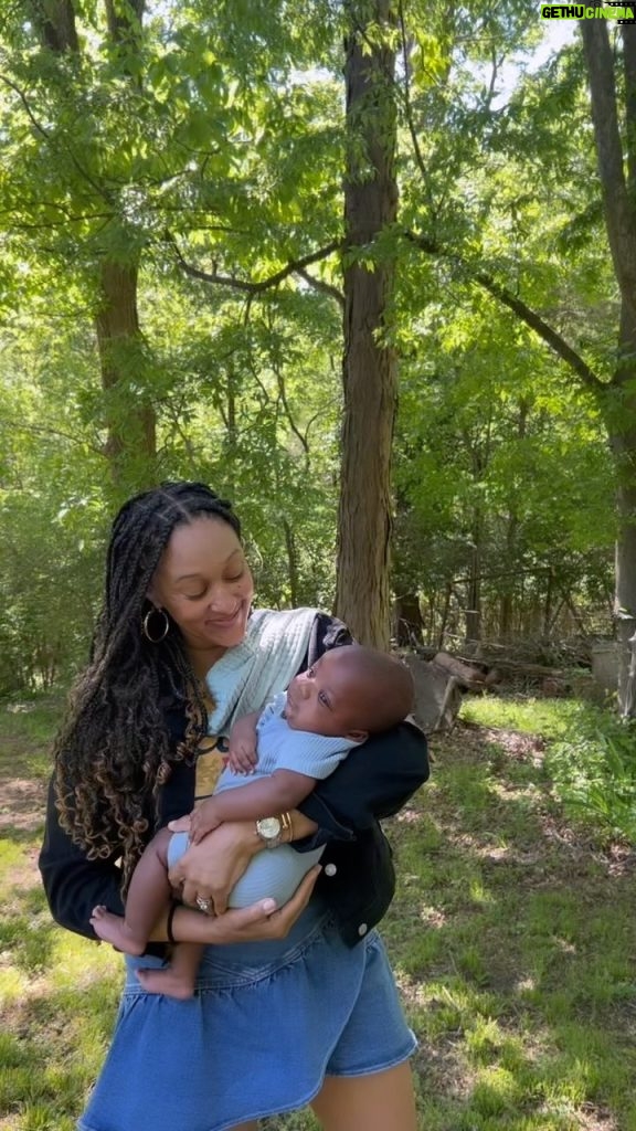 Tamera Mowry-Housley Instagram - Uh oh baby fever has begun! Uh wait. Nevermind. This momma is done. Thank God for baby nephews!😅