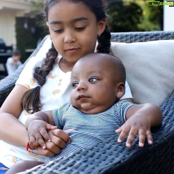 Tamera Mowry-Housley Instagram - When Nashville comes to town, love fills the air! ❤️✨ So grateful to have @taviordontaemowry , @zandymowry and Triumph visit US this time. Bonus! We got to introduce Triumph to baseball ⚾️ Aden clearly was in heaven. And Ariah got to practice some of her future babysitting skills. Thanks auntie ZANDY and for all the amazing pics. Serious photography skills 🥰📸