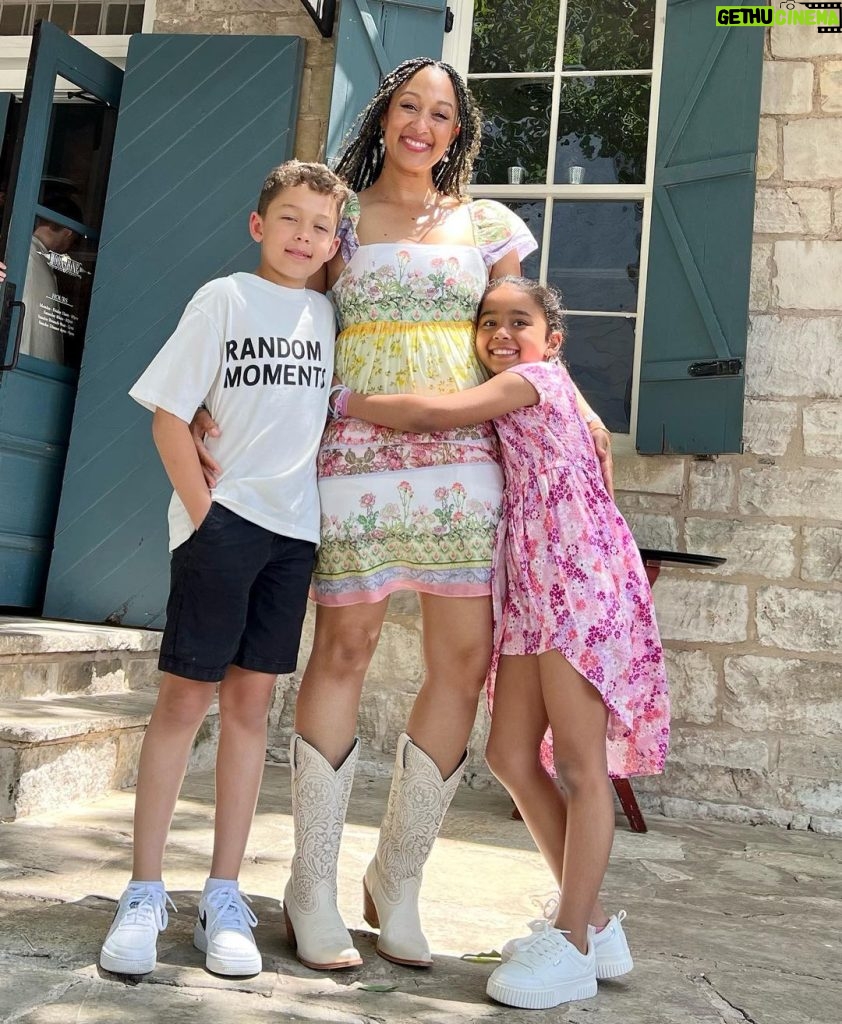 Tamera Mowry-Housley Instagram - My happy place is with my babies! Also in #austintexas always the amazing @moonshine_atx 🍿🥃