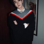 Tanapon Sukumpantanasan Instagram - You’re all invited to my celebrating graduation At Cosci, Srinakharinwirot University (Asoke) On 22 December 9:30-12:00 Or Thai summit Tower , Floor 8 13:00-15:00 🙏🏻🖤❤️‍🔥
