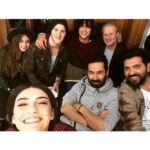 Taner Ölmez Instagram - Tugay Kerimoğlu and his children visited our set :)) ta taaaam 🌀