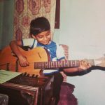 Tanishk Bagchi Instagram - #FlashbackFriday to the moment where it all started! #GuitarLove.🎸