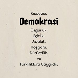 Tarkan Instagram - #Demokrasi