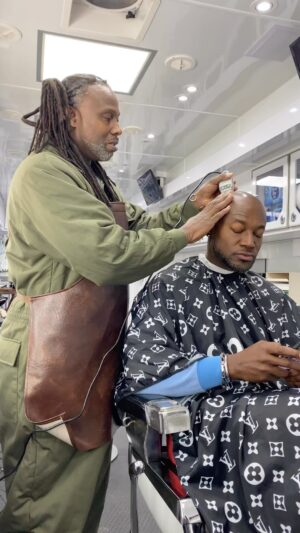 Taye Diggs Instagram - BLIND TAYE gets a haircut