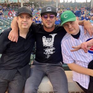 Taylor Kinney Instagram - Thank you to all the Doctors, surgeons, nurses and staff at @Northwestern hospital for saving our friends life. Happy birthday Tommy, we love ya buddy! And lots of love to his Saint of a wife Kim for being his rock during the last few months on this rocky road Repost from @northwesternmedicine using @_repostplus
•
Meet the 100th Lung Transplant Recipient ⁣
•⁣
It’s @tommylipnick’s birthday. Well, his first birthday. Tommy was born at Northwestern Memorial Hospital on January 10. On December 1, 2019, he had his second chance at life. Tommy became the 100th person to receive a #LungTransplant at Northwestern Medicine. ⁣
•⁣
“I woke up and could breathe again. It’s unbelievable,” he says. ⁣
•⁣
Eight years ago, persistent cold symptoms lead to a life-changing diagnosis. Tommy had #HypersensitivityPneumonitis, a rare disease where foreign particles like dust, fungus, molds or chemicals trigger an immune response in the lungs, causing inflammation and hindering #lung function. He had good days and bad days for years until the good days seemed to be behind him.⁣
•⁣
Tommy is a #musician, #producer, engineer, entrepreneur and philanthropist. While on a European tour with @smashingpumpkins, he was admitted to a hospital. When he came back to #Chicago, his health started to rapidly decline. ⁣
•⁣
“His only option for survival was a double lung transplant,” says Northwestern Medicine Thoracic Surgeon Ankit Bharat, MD. Tommy was added to the lung transplant waiting list. He had a match less than 48 hours later. ⁣
•⁣
“Now I have two birthdays to celebrate: January 10, the day I was born; and December 1, the day I received my new #lungs at #NorthwesternMedicine,” says Tommy. ⁣
•⁣
#MyNMStory #NMBetter 💜