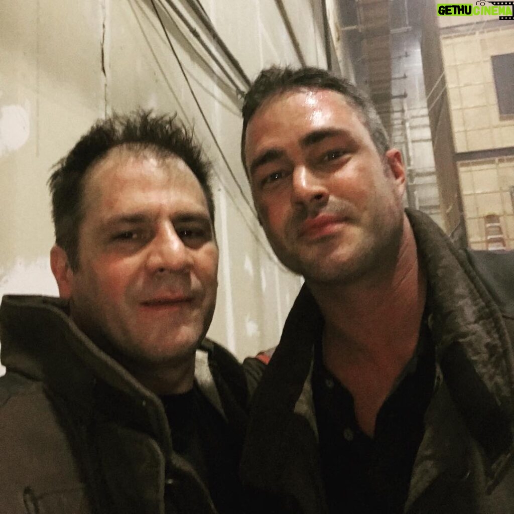 Taylor Kinney Instagram - Tony says to check out our new upcoming eps of #chicagofire “They’re the goodest!” Have a weekend, stay warm, it’s cold out there!