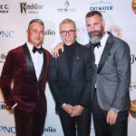 Taylor Kinney Instagram - Thanks to all who came and supported the 2017 Green Tie Ball in Chicago. Thanks to @joshkercher for the new threads, making myself and @iamdjws look official. And thanks to Momma Kinney for the date. #chicagofire
