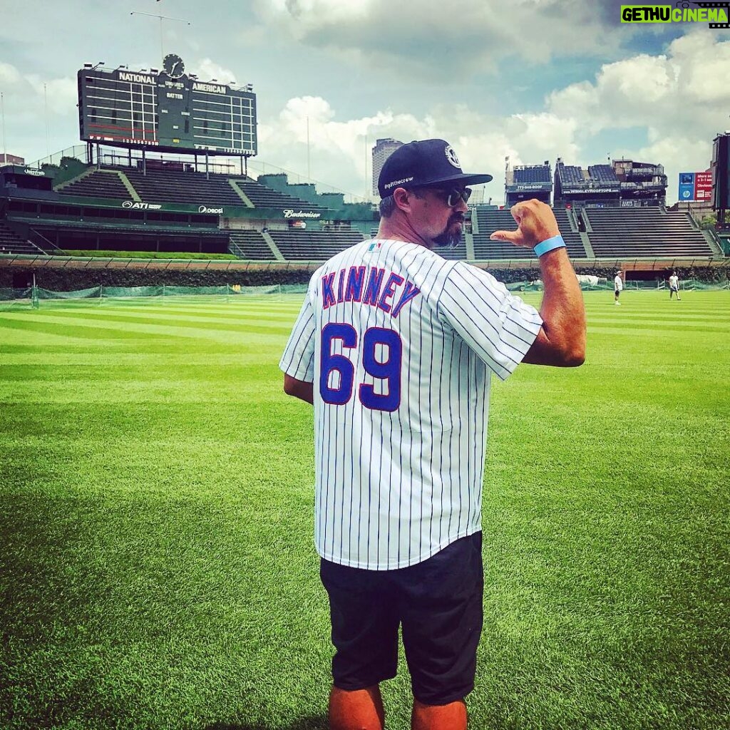Taylor Kinney Instagram - Thanks to @KerryWood for having me join for The Battle of Bats Home Run derby at Wrigley Field. And a little shout out to @nicky_hayden and his family. I remember riding up to Laguna Seca back in 2006 on my GSX-R 1000, I had rode it cross country from Philly and was heading to my first @motogp race. Nicky won that race and went on to become champion that year. I'll never forget watching as he picked up his father to take him on a victory lap. It was special even to me as a fan watching that. R.I.P Nicky. You gave a lot of people more than you would know. God bless. #quitthecrew