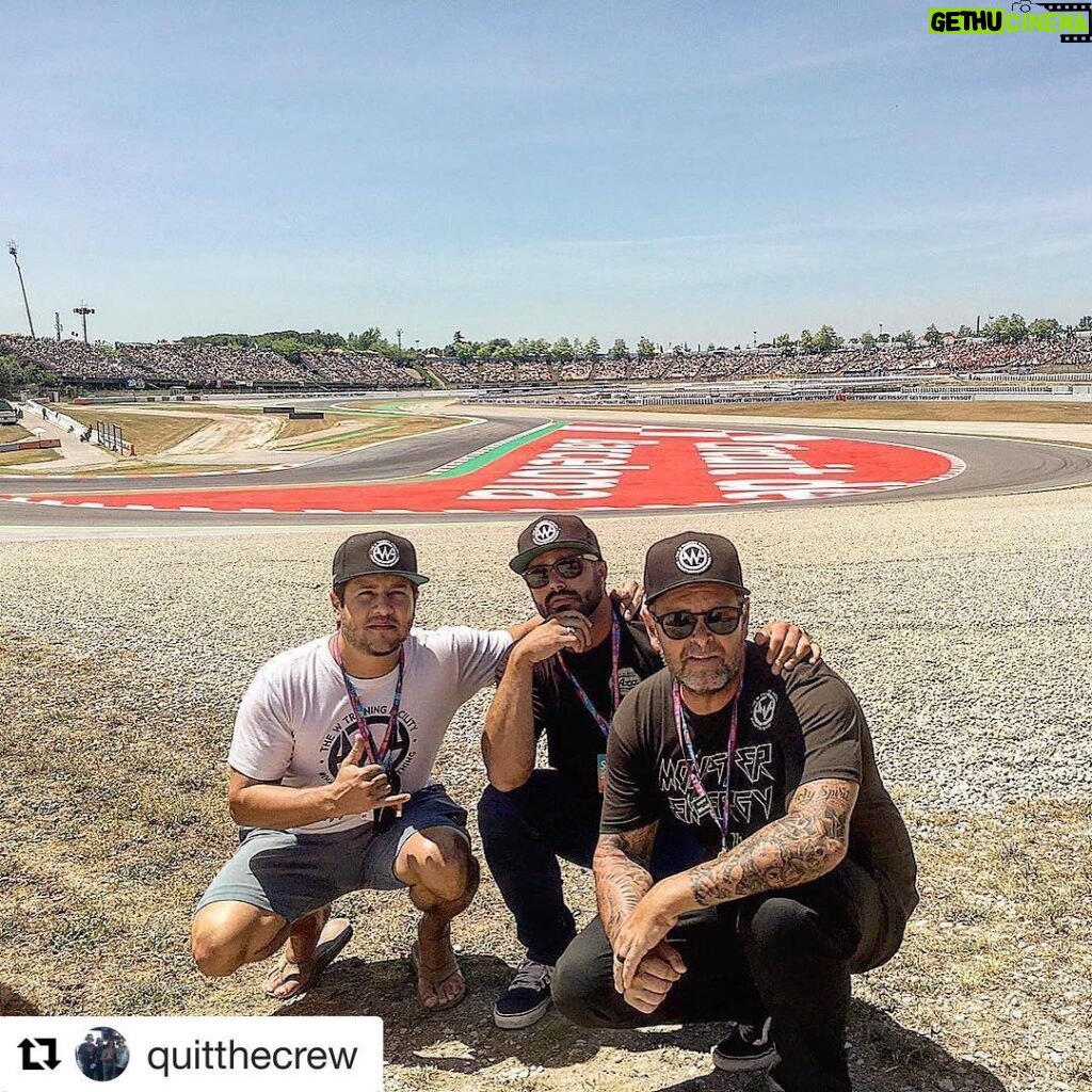 Taylor Kinney Instagram - Repost: @quitthecrew #quitthecrew #motogp #catalunyagp 📸: @babeandbeauty Circuit de Barcelona-Catalunya