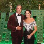 Taylor Kinney Instagram - Thanks to all who came and supported the 2017 Green Tie Ball in Chicago. Thanks to @joshkercher for the new threads, making myself and @iamdjws look official. And thanks to Momma Kinney for the date. #chicagofire