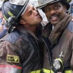 Taylor Kinney Instagram - Happy Thanksgiving from Chicago!! Severide and Chief Boden sending love and light! Be kind. Gobble Gobble! #Chicagofire