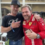 Taylor Kinney Instagram - Being a kid watching #formula1, then growing up to be the same kid watching the damn thing! Lots of love! To the man…. @ginorosato
